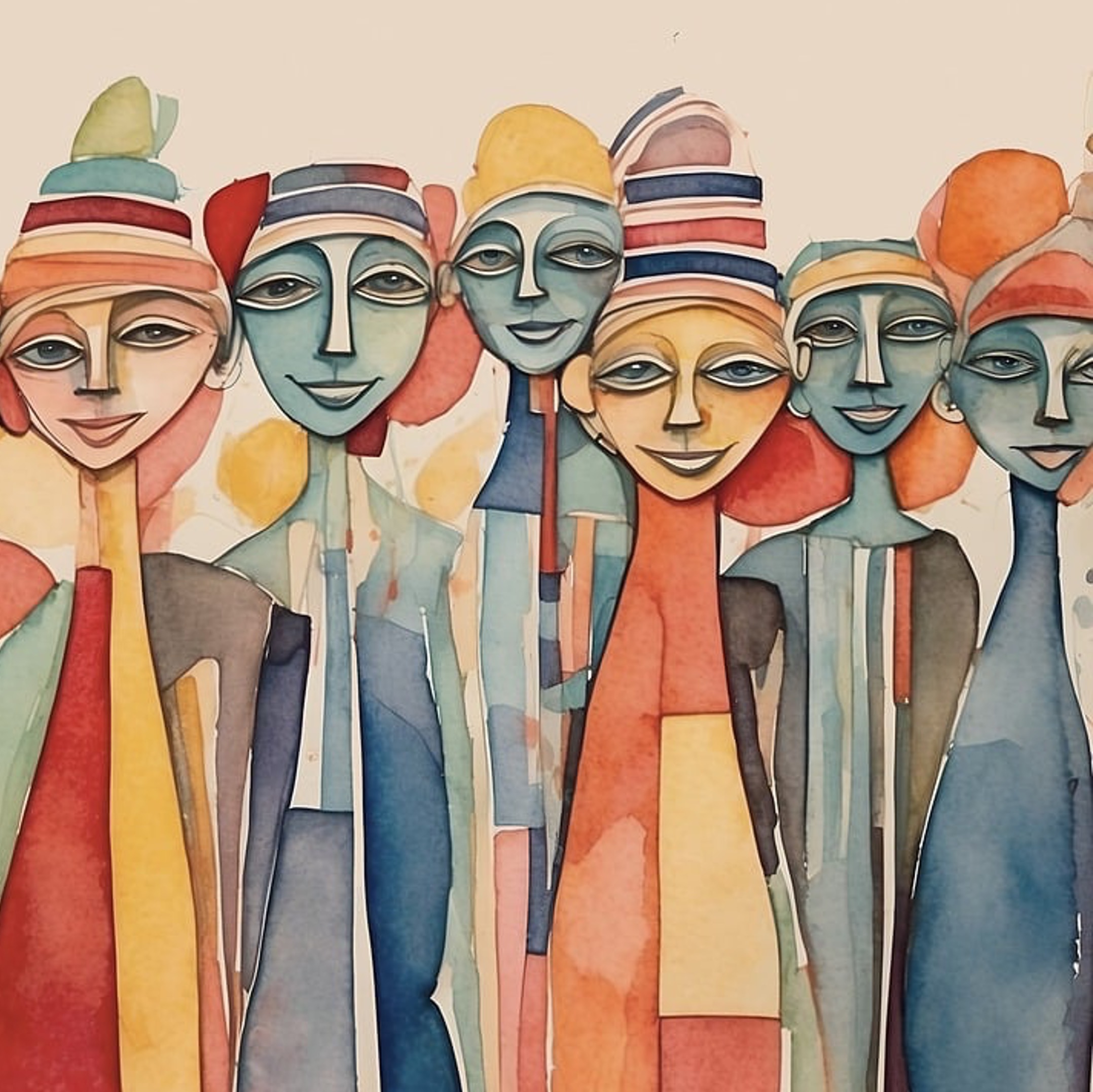 Illustrasjon av mennesker